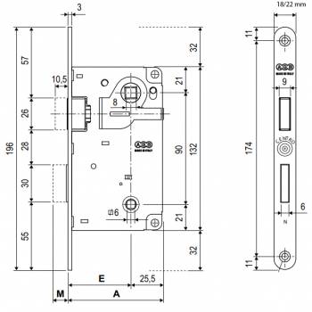 AGB brave CENTRO, WC – sa donjim zasunom