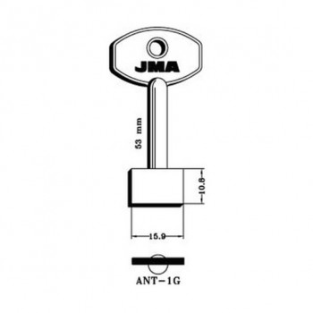 Ključ ANTONIOLI pumpa ANT-1G ( 1AN1L ERREBI / APN SILCA )