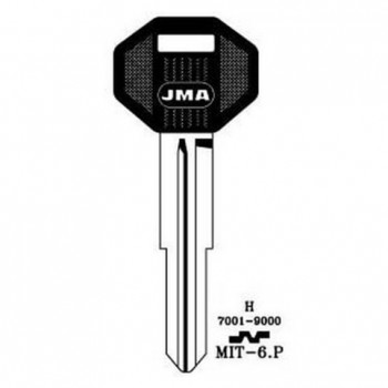Ključ auto sa plastikom MIT-6P ( MIT6P36 ERREBI / MIT6RP SILCA )