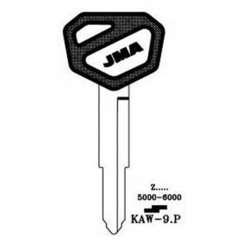 Ključ auto sa plastikom KAW-9P ( KW18P ERREBI / KW16CP SILCA )
