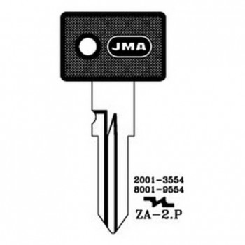 Ključ auto sa plastikom ZA-2P ( ZA11RP39 ERREBI / ZD10P SILCA )