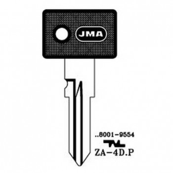 Ključ auto sa plastikom ZA-4DP ( ZA12RP39 ERREBI / ZD16RP SILCA )