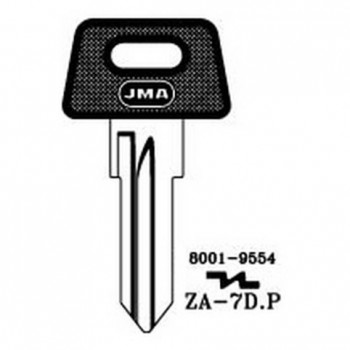 Ključ auto sa plastikom ZA-7DP ( ZA13RP82 ERREBI / ZD17RAP SILCA )