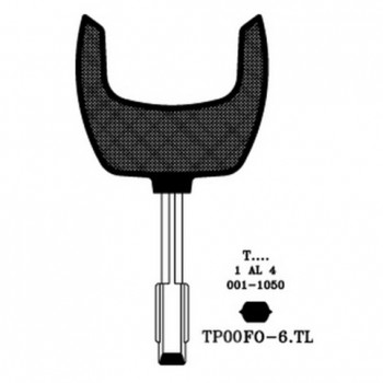 Ključ za auto kućište TP00FO-6TL