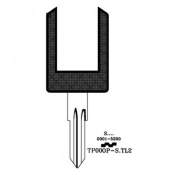 Ključ za auto kućište TP00OP-STL2
