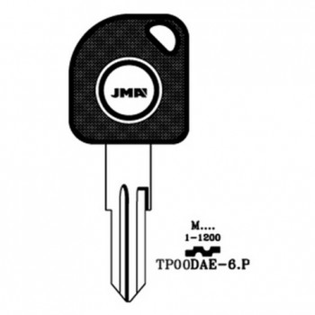 Ključ za transponder DAE-6P ( T00DW3P ERREBI / DWO6BT0 SILCA )