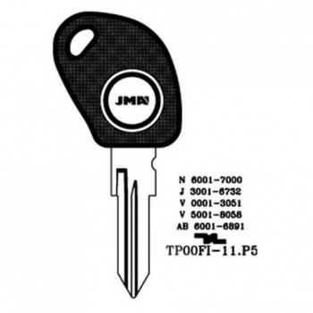 Ključ za transponder FI-11P5 ( T00GB9RP ERREBI / GT10BTE SILCA )