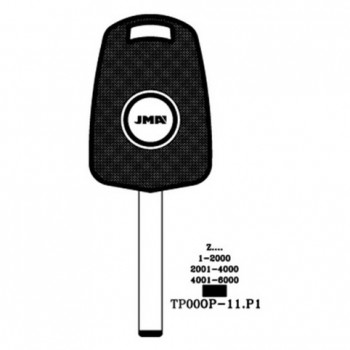 Ključ za transponder OP-11P1 ( T00HF66PB ERREBI / HU100TE SILCA )