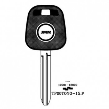 Ključ za transponder TOYO-15P ( T00TY37RP ERREBI / TOY43ATE SILCA )