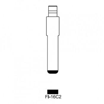 Sjekirica ključa FI-16C2 ( GB18C2 ERREBI / SIP22CH SILCA )