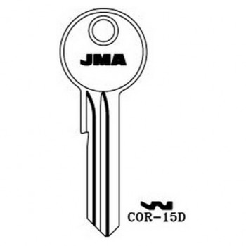Ključ cilindrični COR-15D ( CO37 ERREBI / CB86 SILCA )