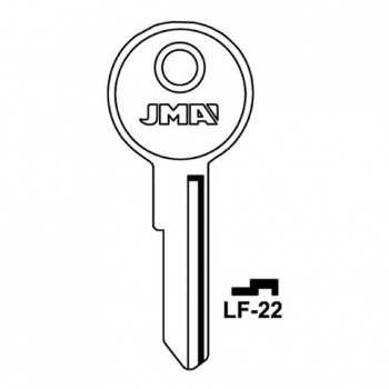 Ključ cilindrični LF-22 ( LF13 ERREBI / LF8 SILCA )