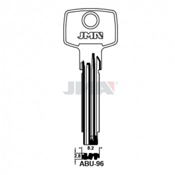 Ključ cilindar specijal ABU-96 ( AU103 ERREBI / AB109 SILCA )