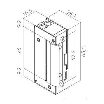 Elektroprihvatnik MINI 5U Waterproof IP68