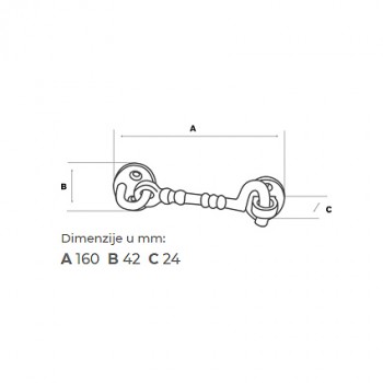 Kuka kovana BDH-020, 160 mm.