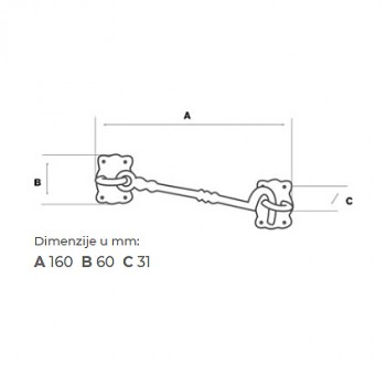 Kuka kovana BDH-031, 160 mm.