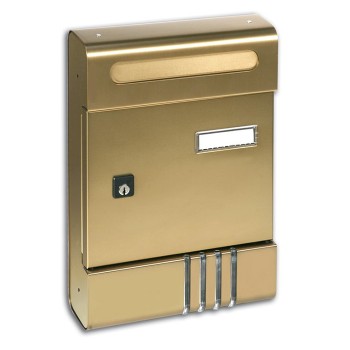 Poštanski ormarić SE v290*š204*d70 mm., boja bronca, aluminij