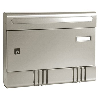 Poštanski ormarić SIRE v290*š365*d70 mm., boja srebro, aluminij