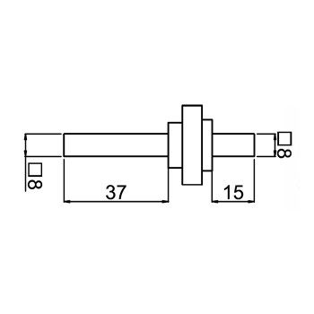 Insert QUADRO za limitator ( graničnik otvaranja )