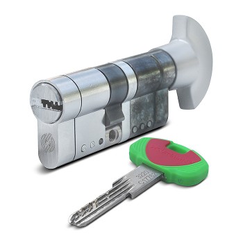 Cilindar SECUREMME K22 ključ/gumb