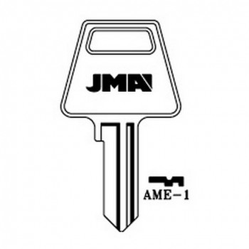 Ključ cilindrični AME-1 ( AML1R ERREBI / AML3R SILCA )