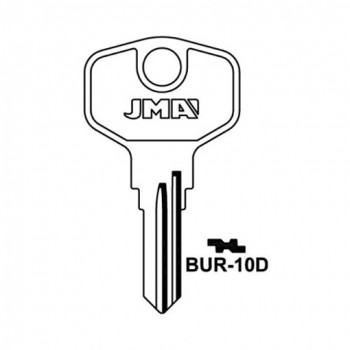 Ključ cilindrični BUR-10D ( BG36R ERREBI / HPP1R SILCA )